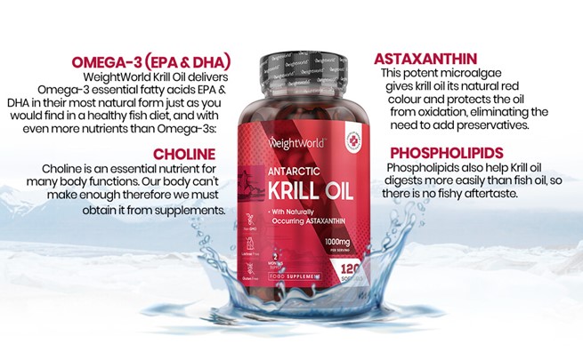 Antarctic Krill Oil Softgels from EarthBiotics - Active Contents