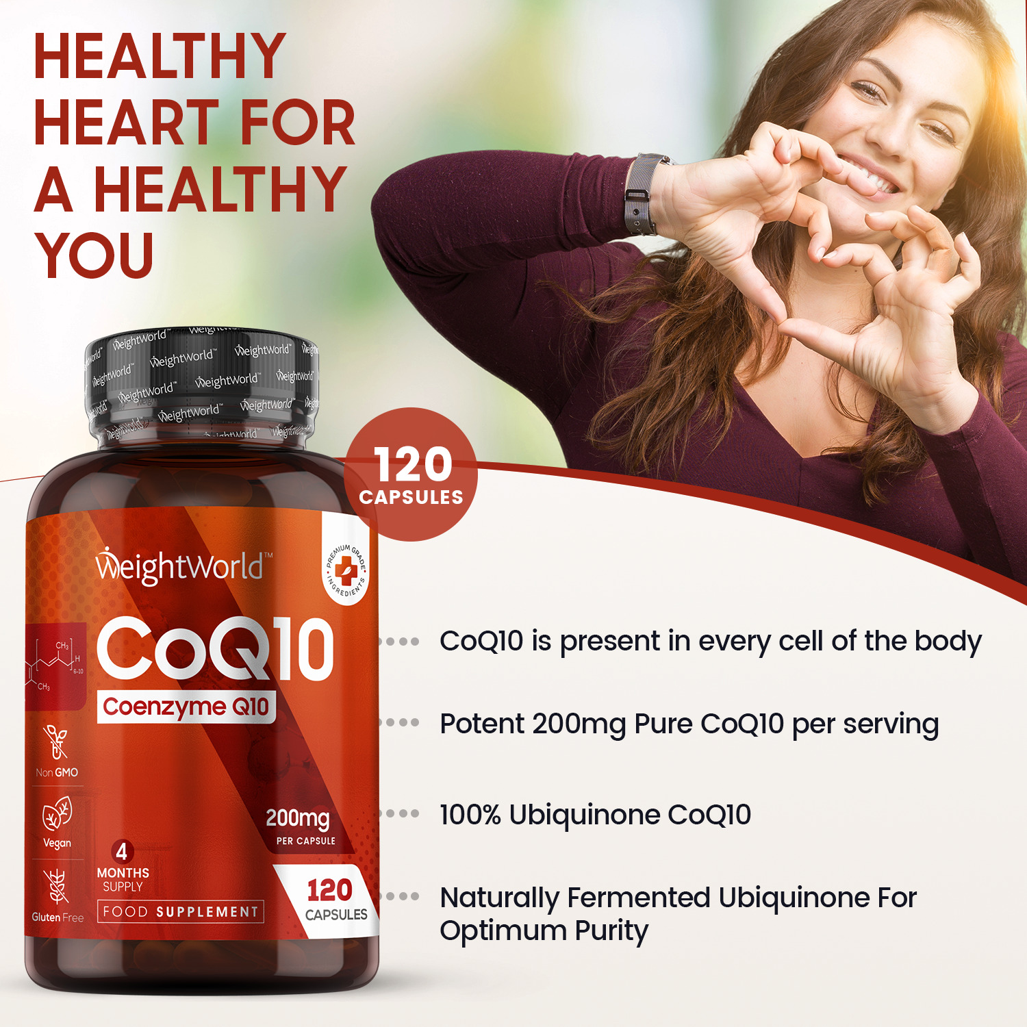 CoQ10 Capsules from EarthBiotics - Health Benefits