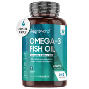 Omega 3 Fish Oil Softgel Capsules from EarthBiotics