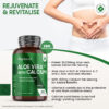 Aloe Vera Capsules with Calcium - 20,000mg x 180 - Plant Based Body Balance - Image 2