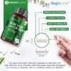 Aloe Vera Capsules with Calcium - 20,000mg x 180 - Plant Based Body Balance - Image 4