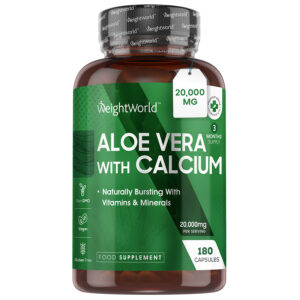 Aloe Vera Capsules with Calcium from EarthBiotics