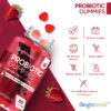 Probiotic Gummies - 2 billion CFU per Gummy - Strawberry and Vanilla flavoured Gummies for the Gut - Image 3