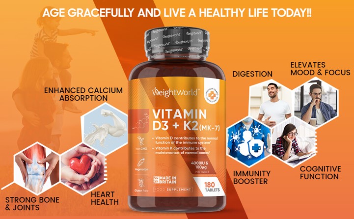 Vitamin D3 and K2 Tablets from EarthBiotics - More Health Benefits
