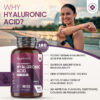Hyaluronic Acid Capsules - 120 x 600mg - High Strength Supplement For Skin, Bones and Joints - Image 3