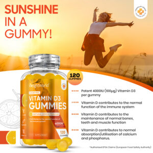 Vitamin D3 Gummies from EarthBiotics - Active Contents