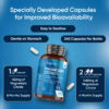 Magnesium Citrate Capsules - 220mg x 240 - Natural Wellbeing Supplement - Image 4