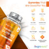 Turmeric Gummies - 90 x 2100mg - Tasty Natural Lemon Flavour - Image 3