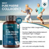 Marine Collagen Capsules - 1170mg x 120 - Type 1 Hydrolysed Pure Marine Collagen - Image 2