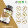 Organic Fenugreek Capsules 1500mg - High Strength Fenugreek Seed Powder - Image 2