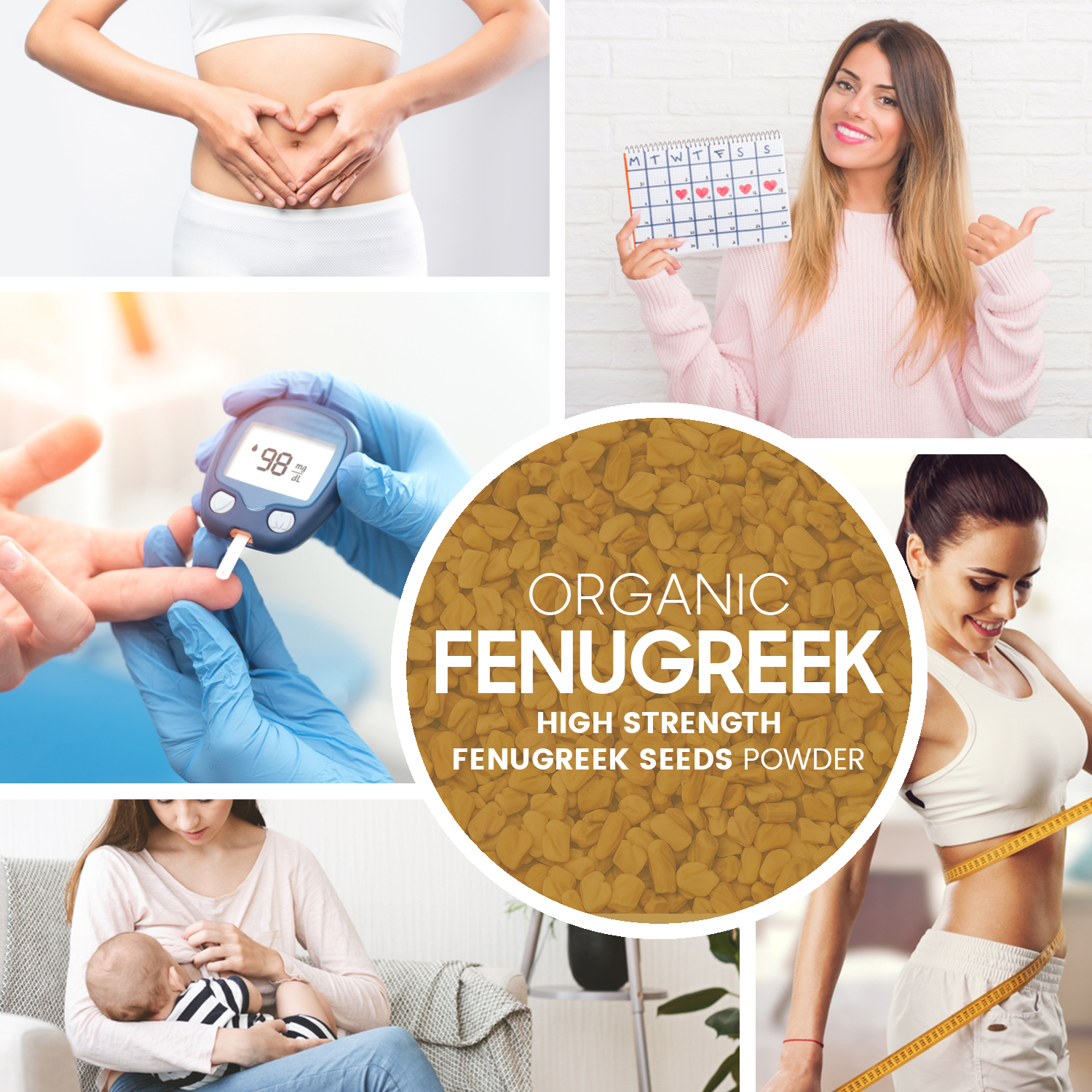 Organic Fenugreek Capsules from EarthBiotics - General Overview