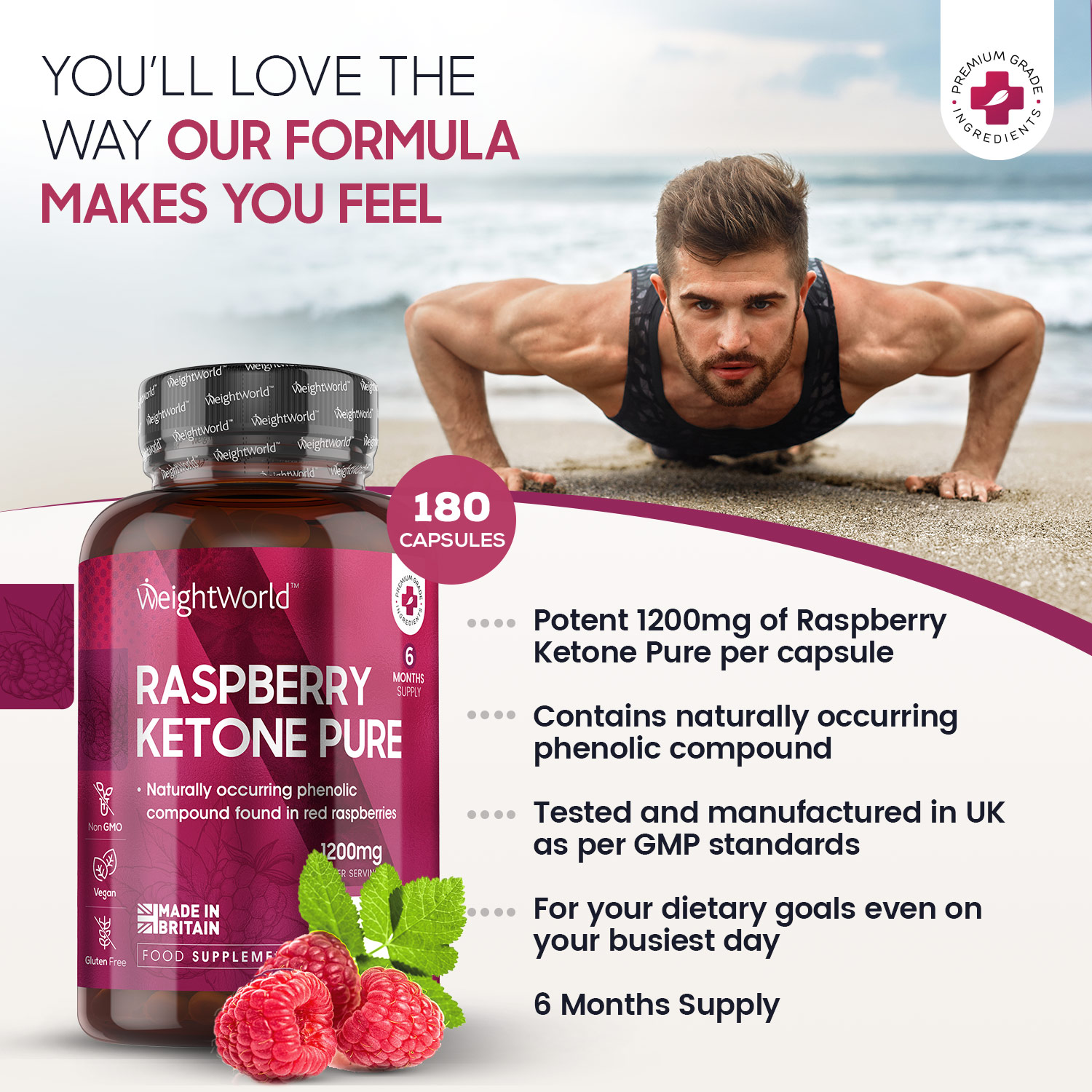 Raspberry Ketone Capsules from EarthBiotics - General Overview