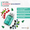 Biotin Gummies - 500mcg x 120 - Chewable Beauty Supplement for Hair, Skin and Nails - Image 5