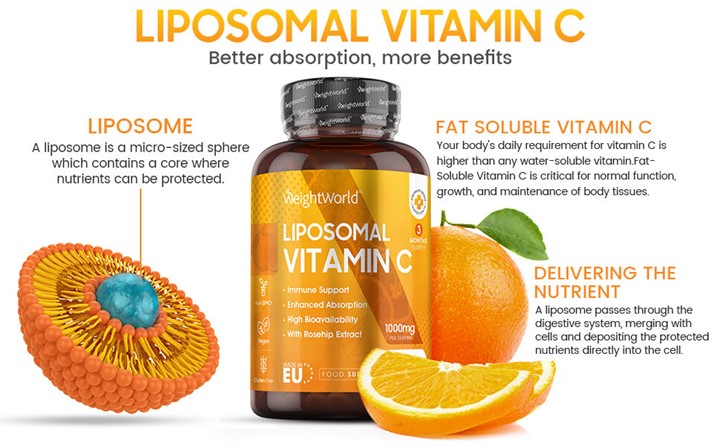 Liposomal Vitamin C Capsules from EarthBiotics - General Overview