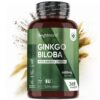 Ginkgo Biloba With Siberian Ginseng 6600mg Tablets - Food Supplement For Brain and Cognitive Performance