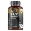 Black Garlic Capsules 750 mg 180 Capsules - Highest quality and potency