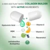 Vegan Collagen Advanced 500mg 180 Capsules - Powerful Collagen Boosting Formula - Image 4