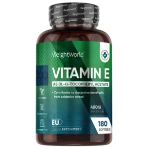 Vitamin E 400IU SoftGels - 180 pack
