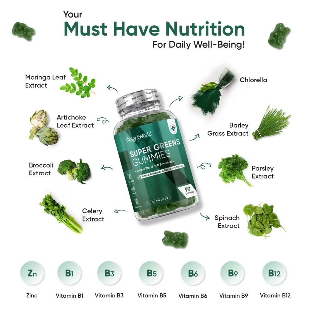 Boost Your Health Naturally with Super Green Gummies 